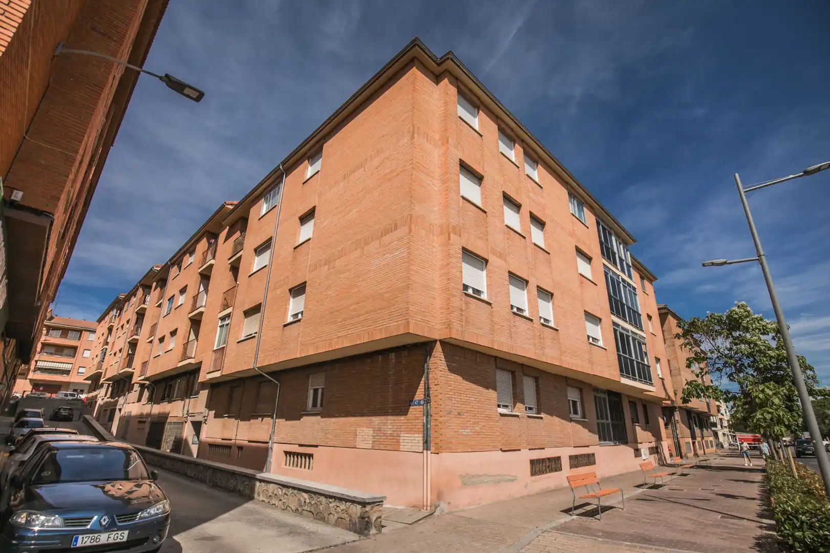 Vista exterior de Pis de lloguer en Ávila amb Calefacció i Moblat