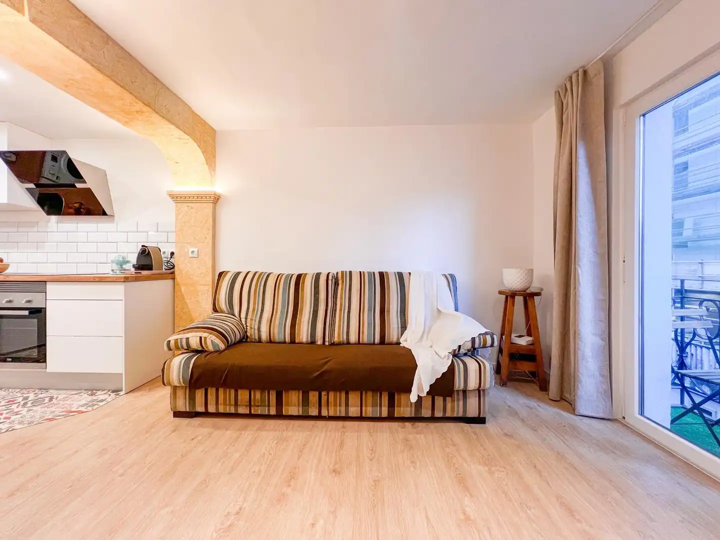 Sala de estar de Piso en venta en Bilbao  con Calefacción, Amueblado y Horno