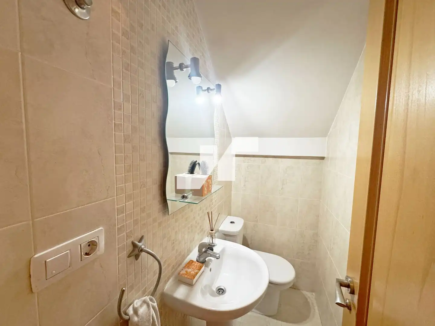 Baño de Dúplex en venta en Vila-real con Aire acondicionado, Calefacción y Terraza