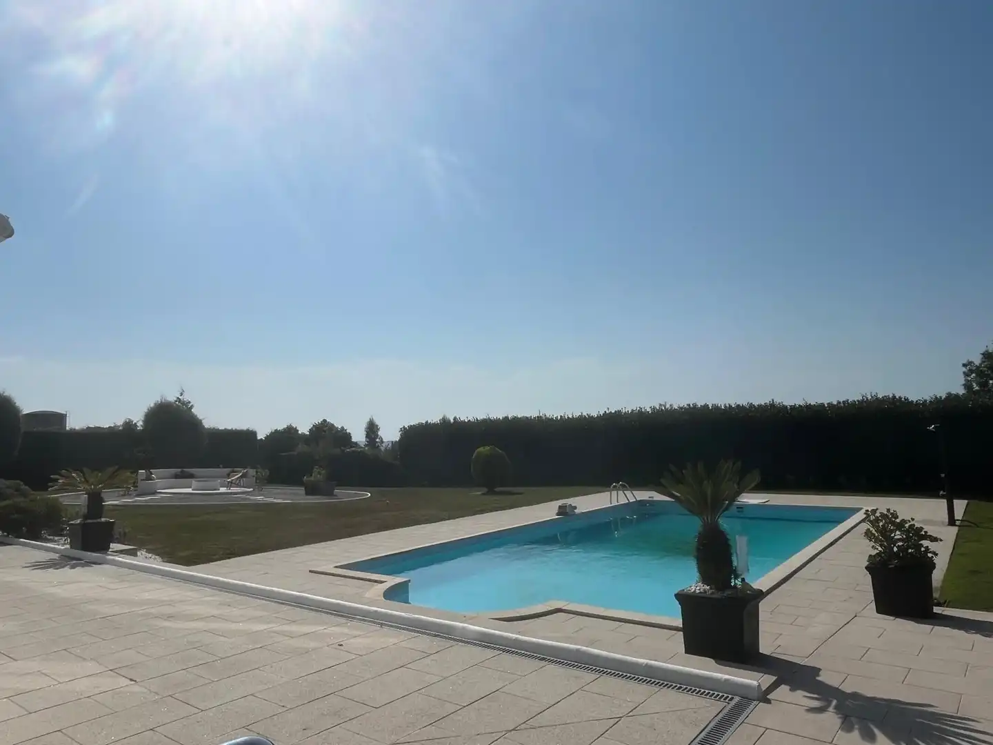 Piscina de Casa o xalet en venda en Oleiros amb Calefacció, Jardí privat i Terrassa