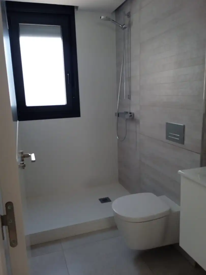 Bany de Casa o xalet en venda en El Verger amb Aire condicionat, Jardí privat i Piscina