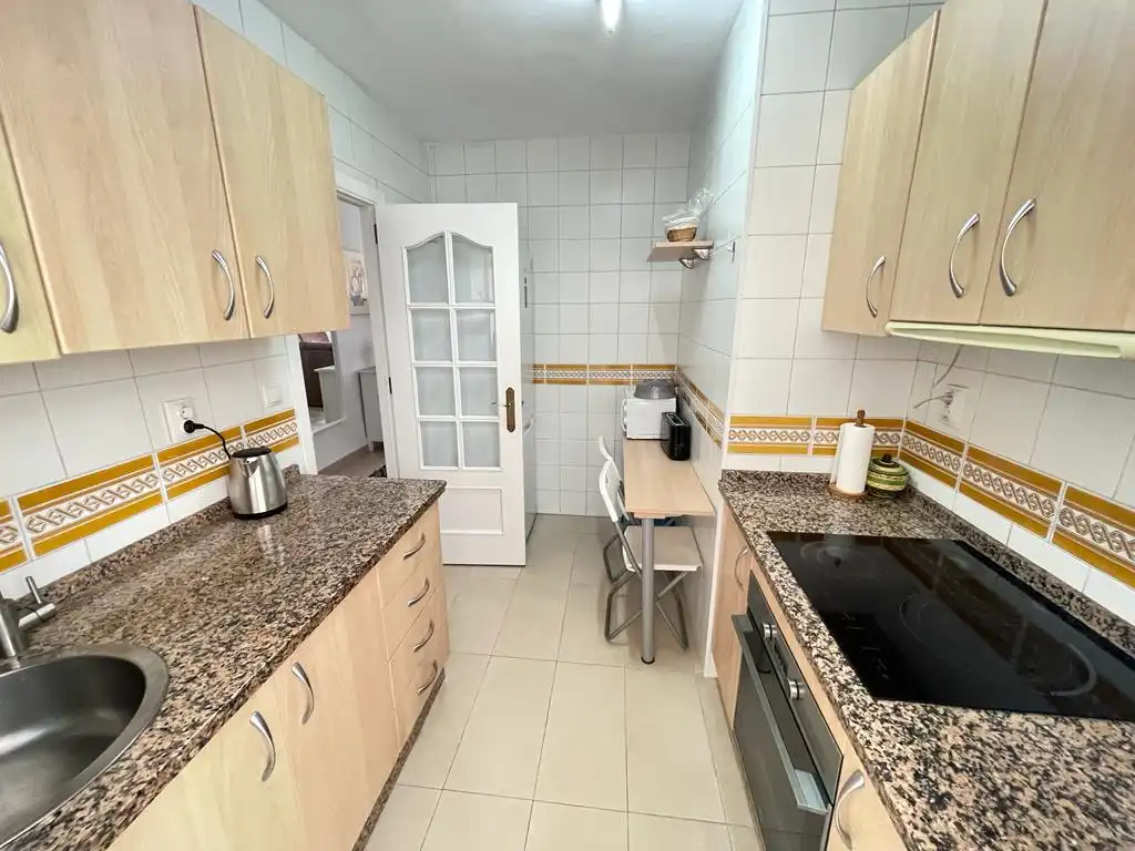 Kitchen of Apartments for rent in Fuengirola  with Air Conditioner, Heating and Private garden