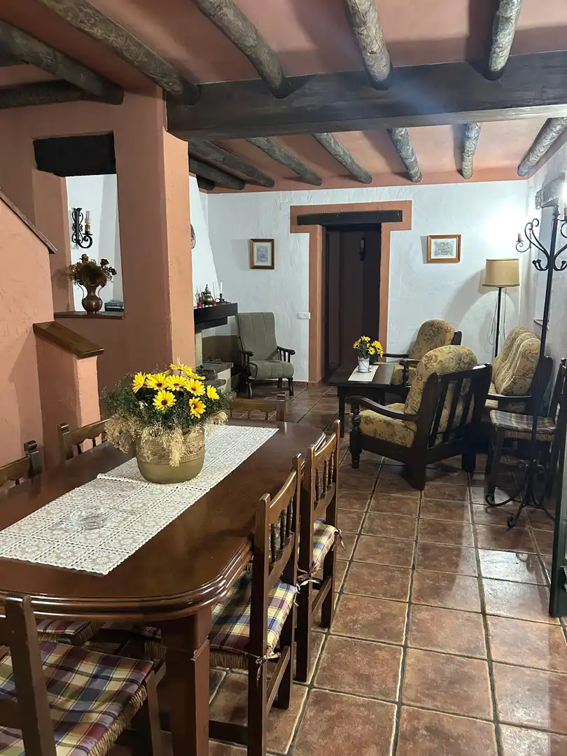 Comedor de Finca rústica en venta en Ronda con Aire acondicionado, Jardín privado y Amueblado