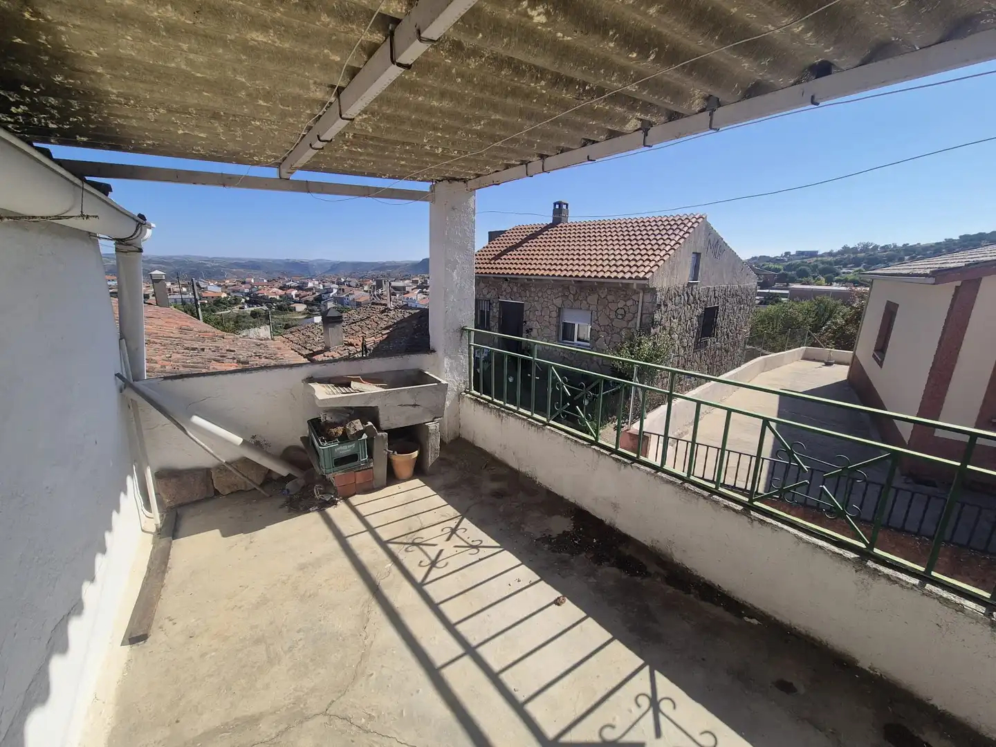 Terraza de Finca rústica en venta en Villarino de los Aires con Calefacción y Terraza