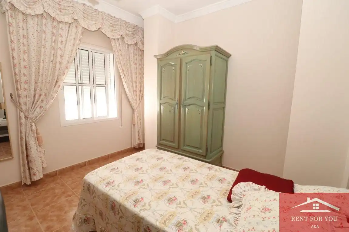 Bedroom of Flat for rent in Alhaurín El Grande  with Air Conditioner, Furnished and Balcony