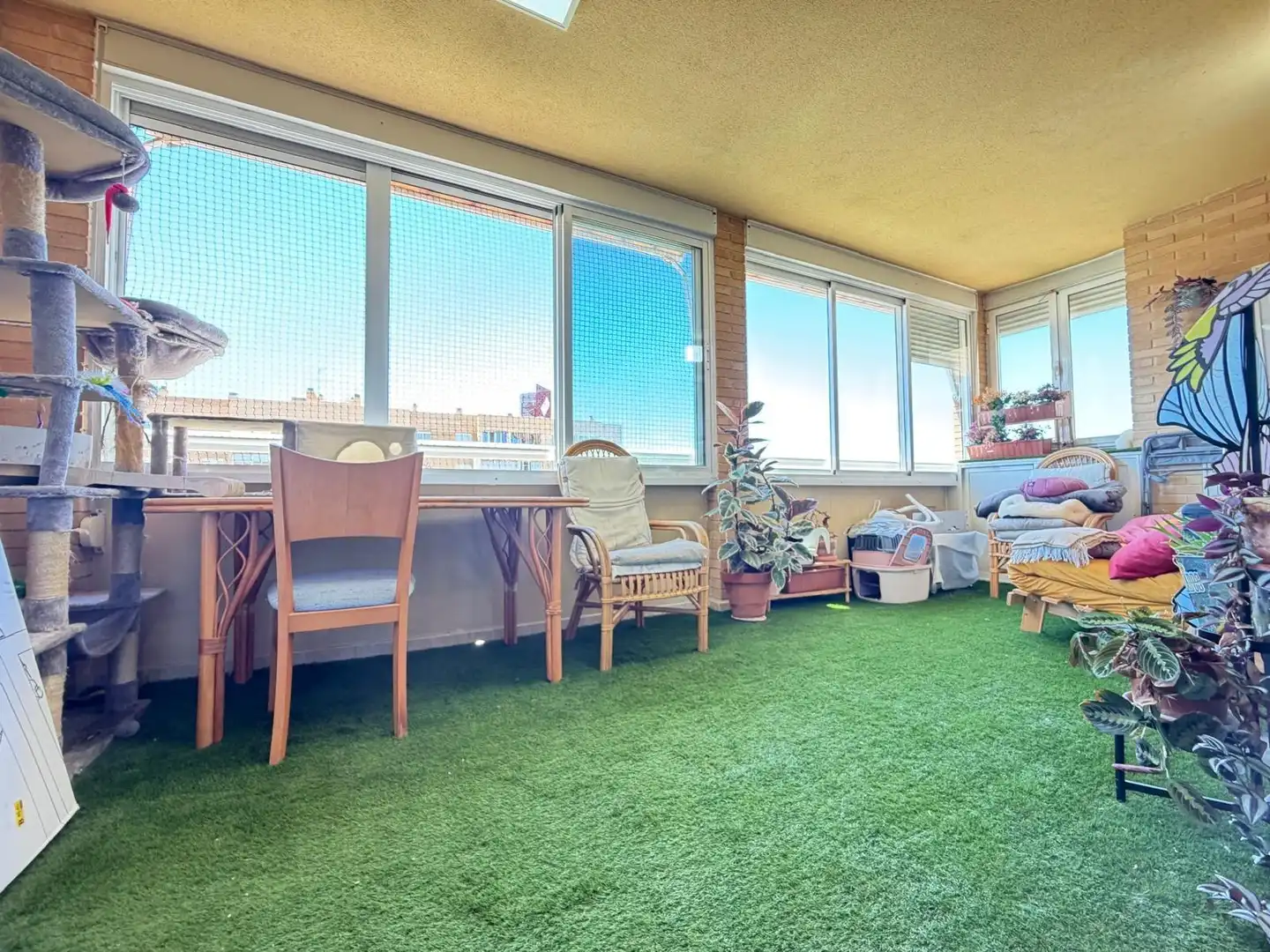 Terraza de Piso en venta en Alicante / Alacant con Aire acondicionado y Piscina comunitaria