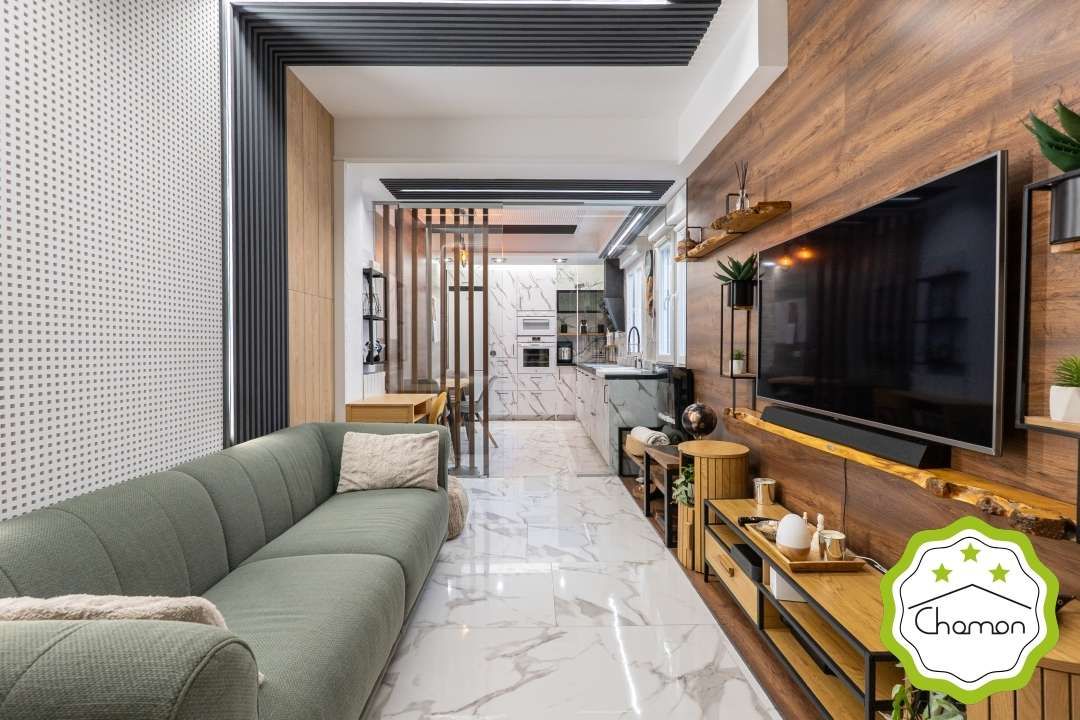 Sala d'estar de Pis en venda en Barakaldo  amb Calefacció i Moblat