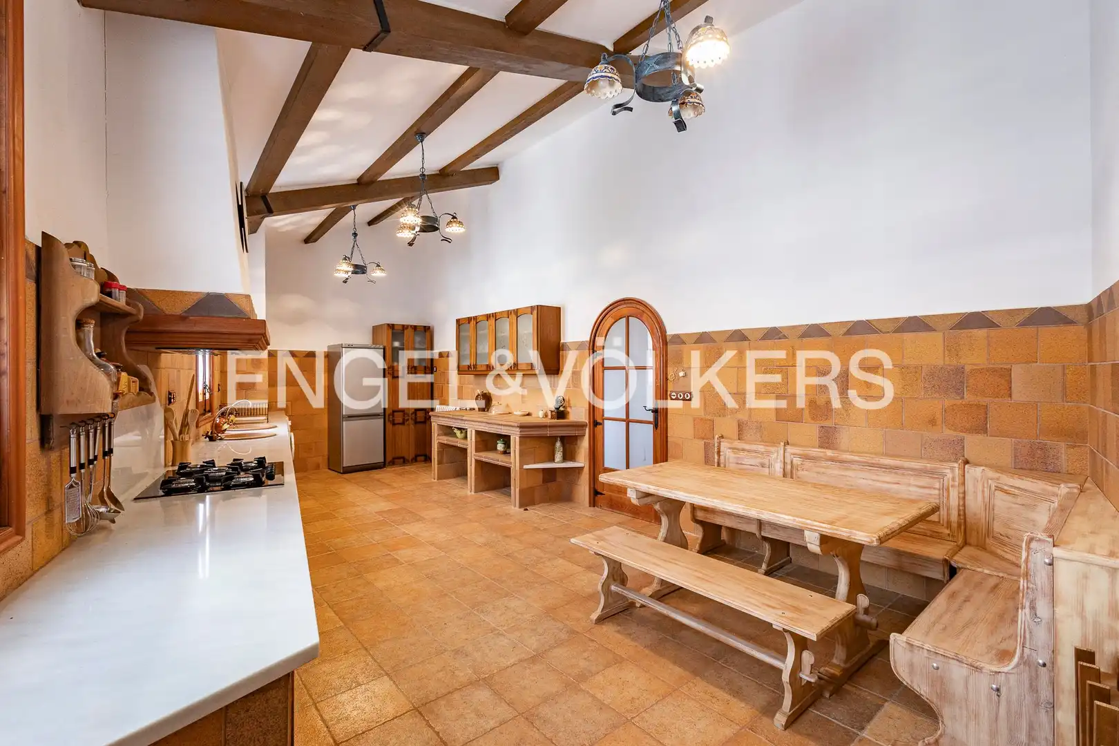 Cocina de Casa o chalet en venta en Calonge de Segarra con Calefacción, Jardín privado y Terraza