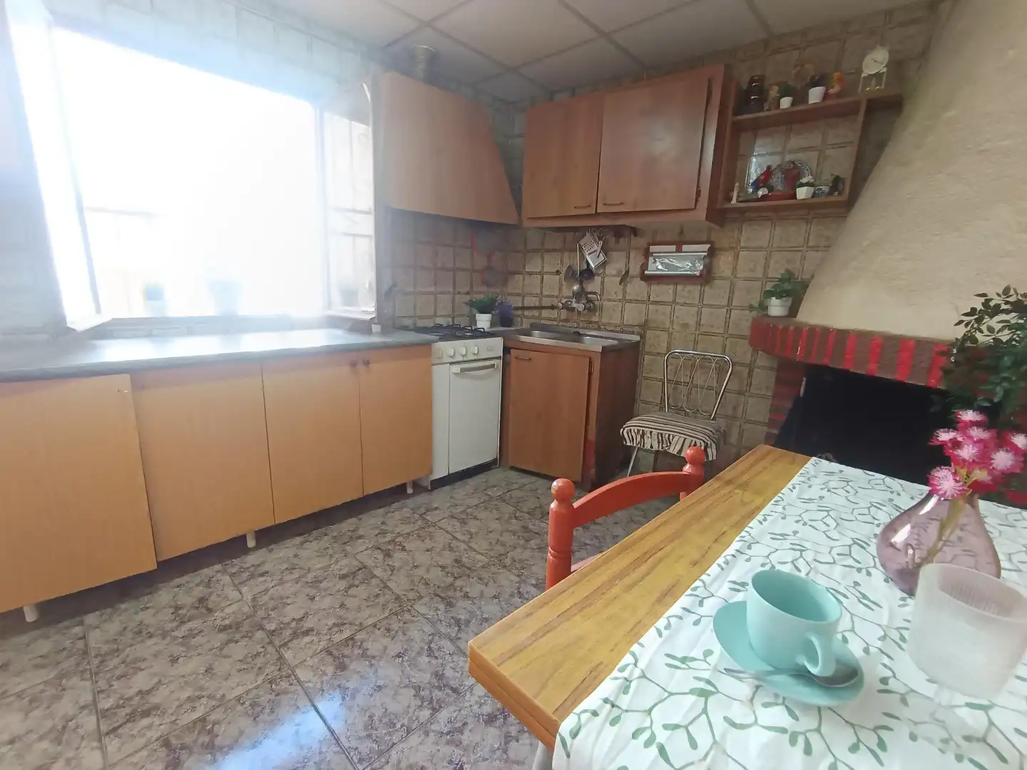Cuina de Casa adosada en venda en Fortuna amb Terrassa