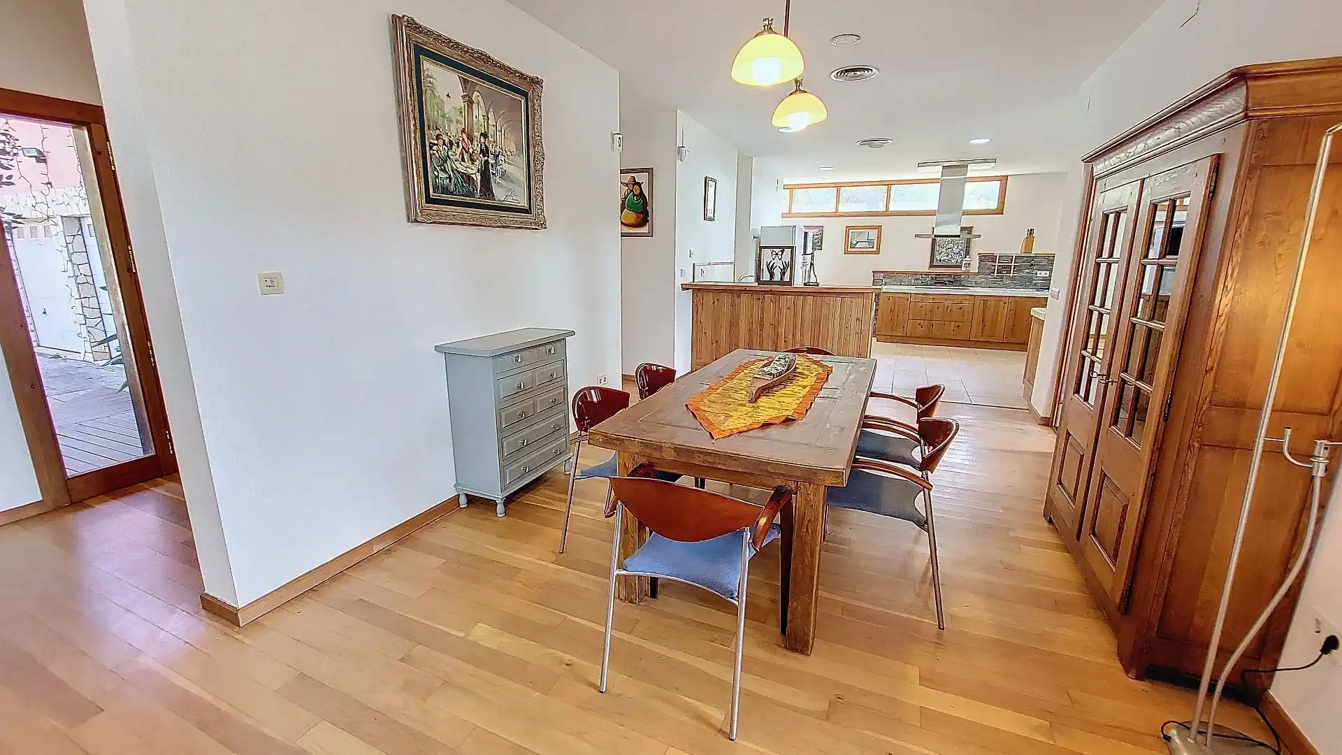 Comedor de Casa o chalet en venta en Calafell con Aire acondicionado, Calefacción y Jardín privado