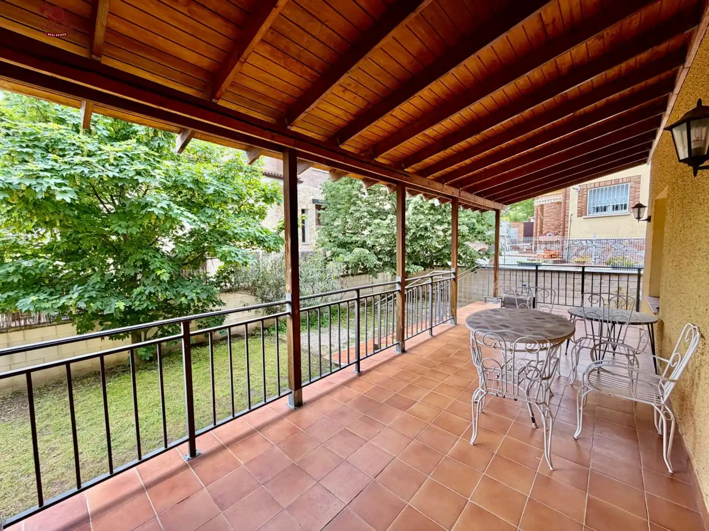 Terraza de Casa o chalet en venta en Guadarrama con Calefacción, Jardín privado y Terraza