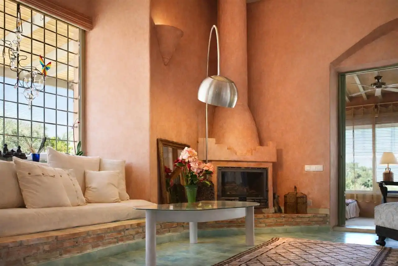 Sala de estar de Casa o chalet en venta en Níjar con Aire acondicionado, Calefacción y Jardín privado