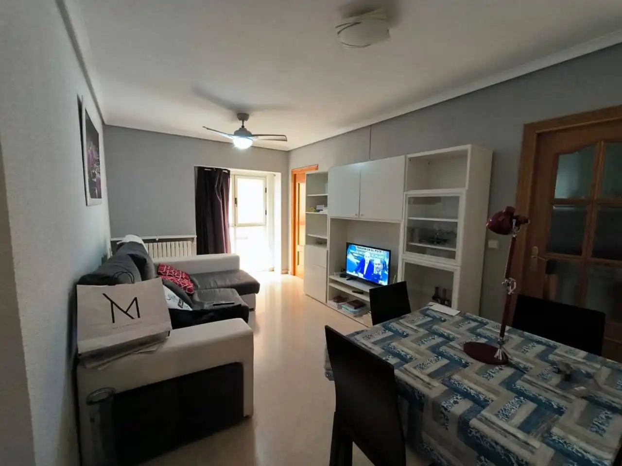 Living room of Apartments for rent in Albacete  with Heating and Furnished