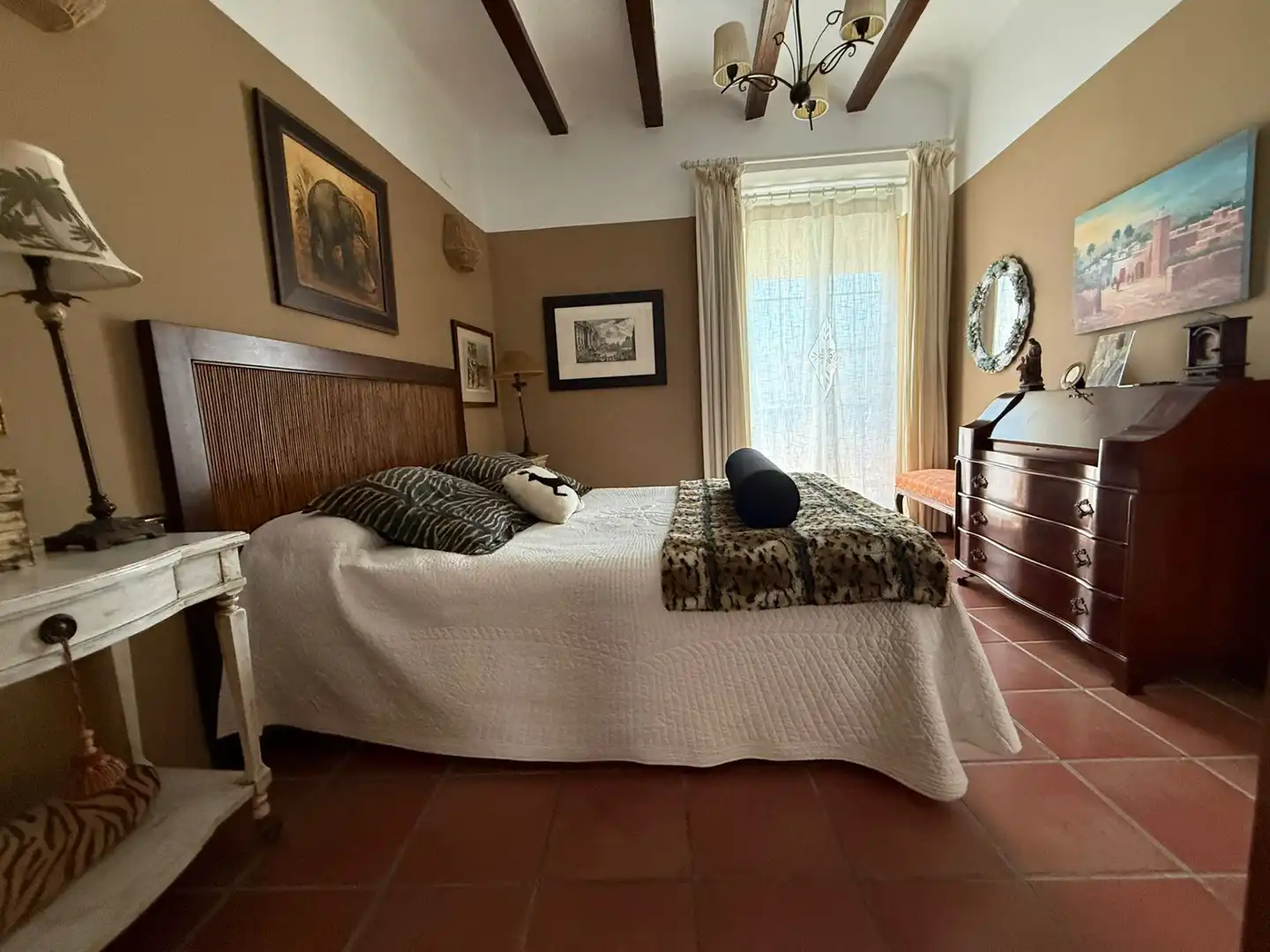 Bedroom of Houses for sale in La Pobla de Vallbona  with Air Conditioner, Heating and Private garden