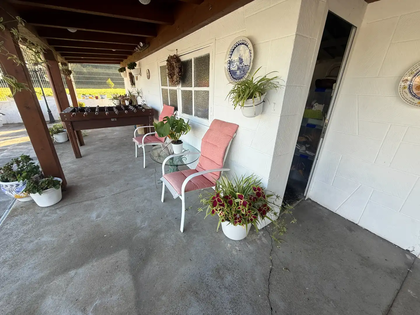 Terraza de Casa o chalet en venta en Castrillón con Calefacción, Jardín privado y Piscina
