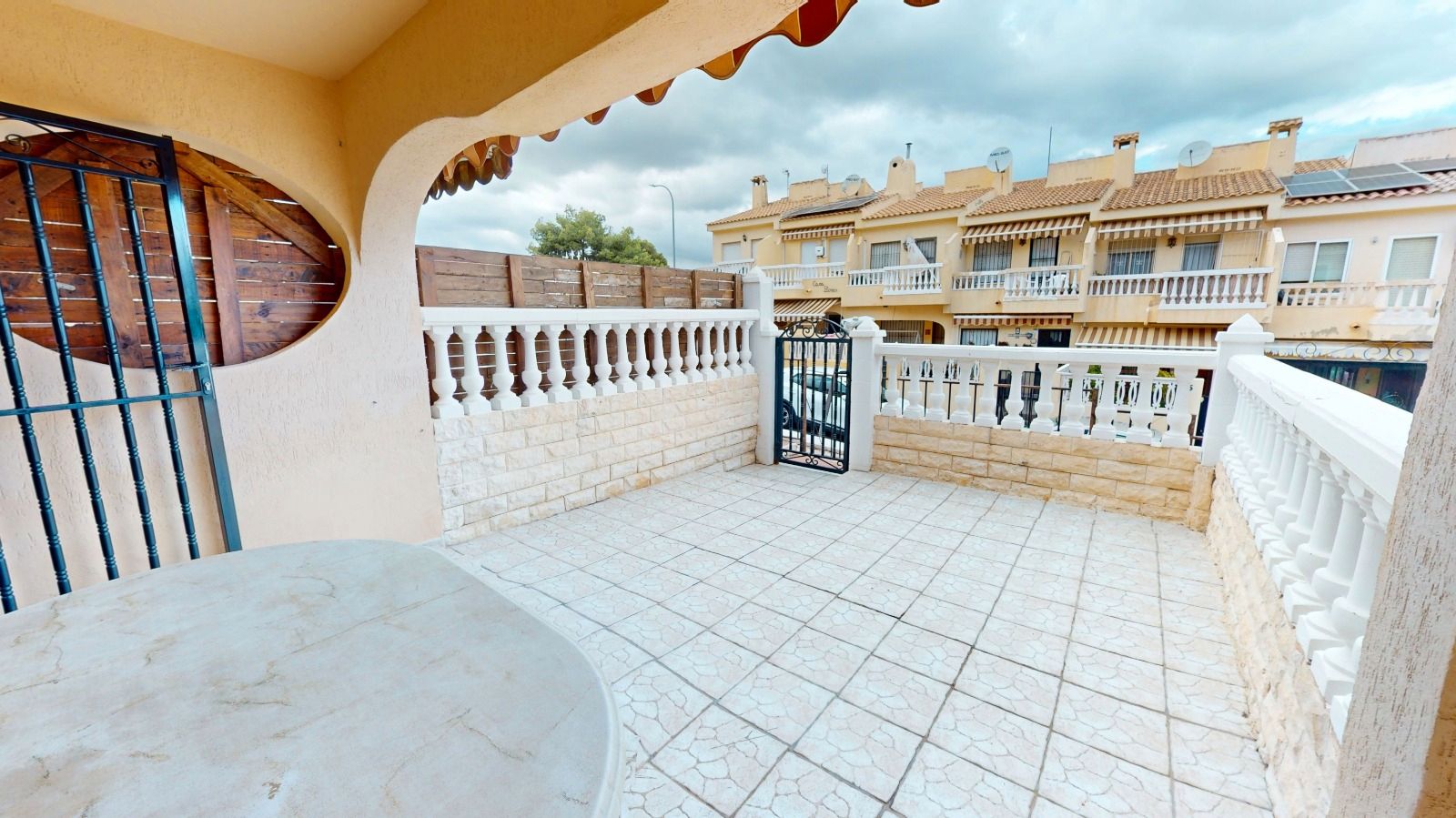 Terrace of Single-family semi-detached for sale in El Campello  with Private garden, Terrace and Furnished