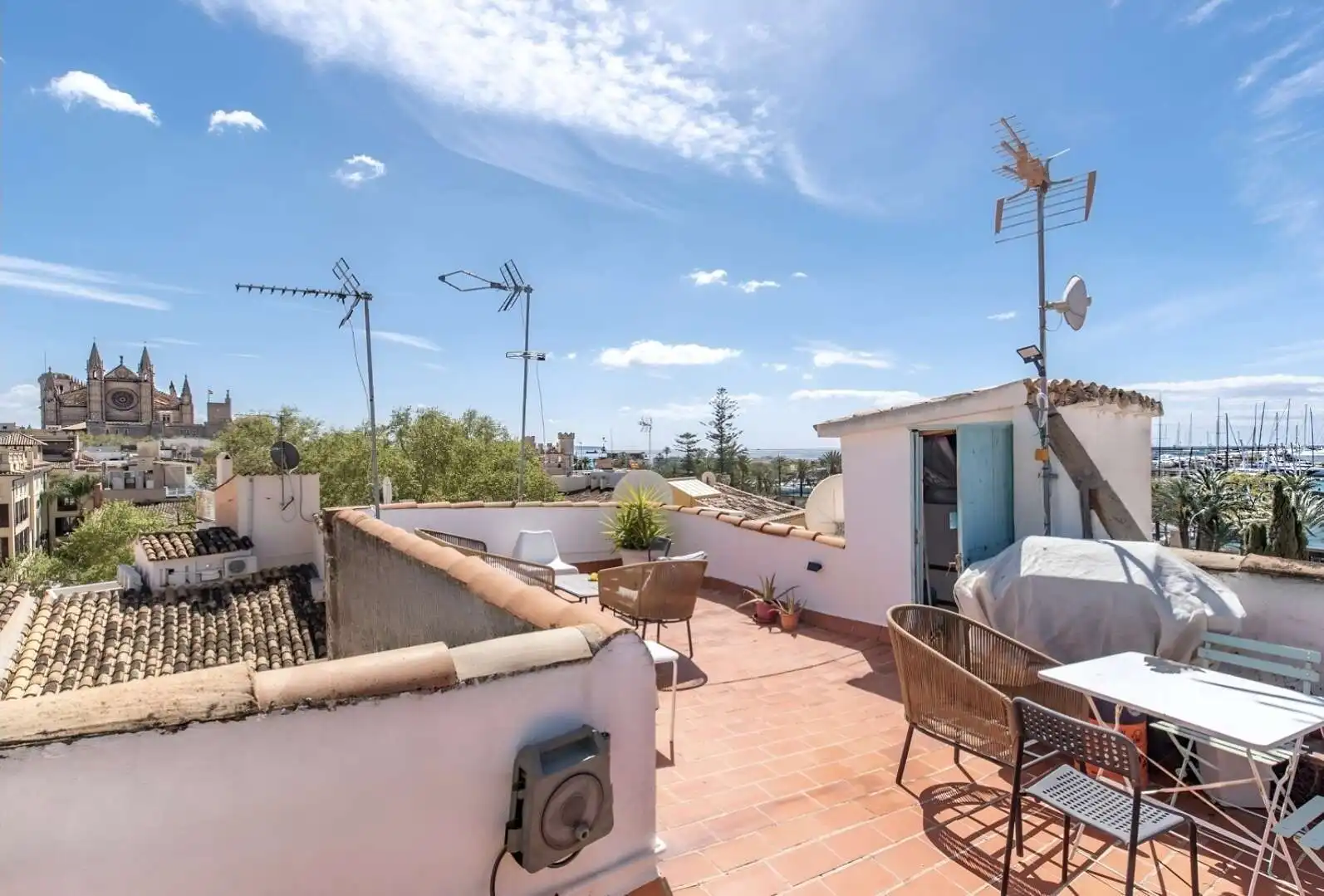 Terrassa de Pis en venda en  Palma de Mallorca amb Aire condicionat i Moblat