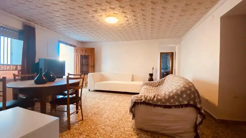 Wohnzimmer von Wohnung zum Verkauf in Zorita del Maestrazgo mit Möbliert