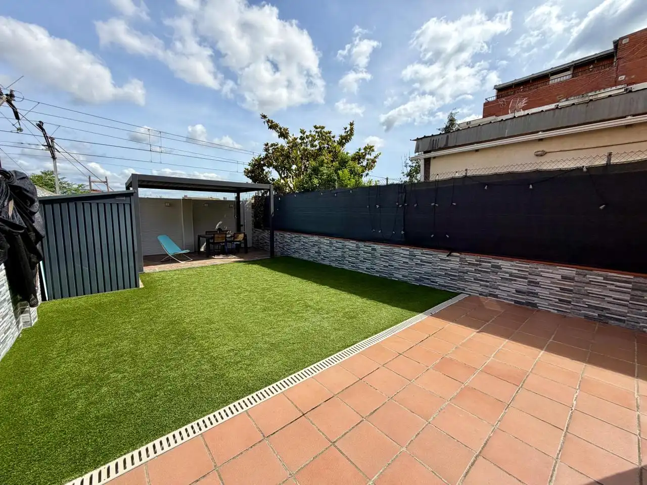 Terraza de Casa adosada en venta en Montcada i Reixac con Aire acondicionado, Calefacción y Jardín privado