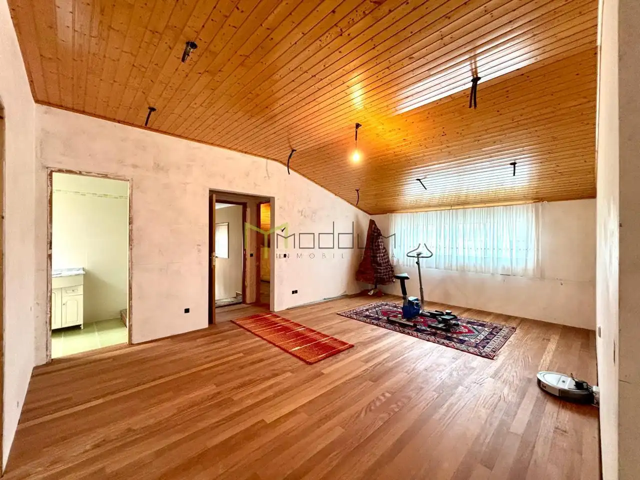 Sala de estar de Casa o chalet en venta en Ames con Calefacción, Jardín privado y Parquet