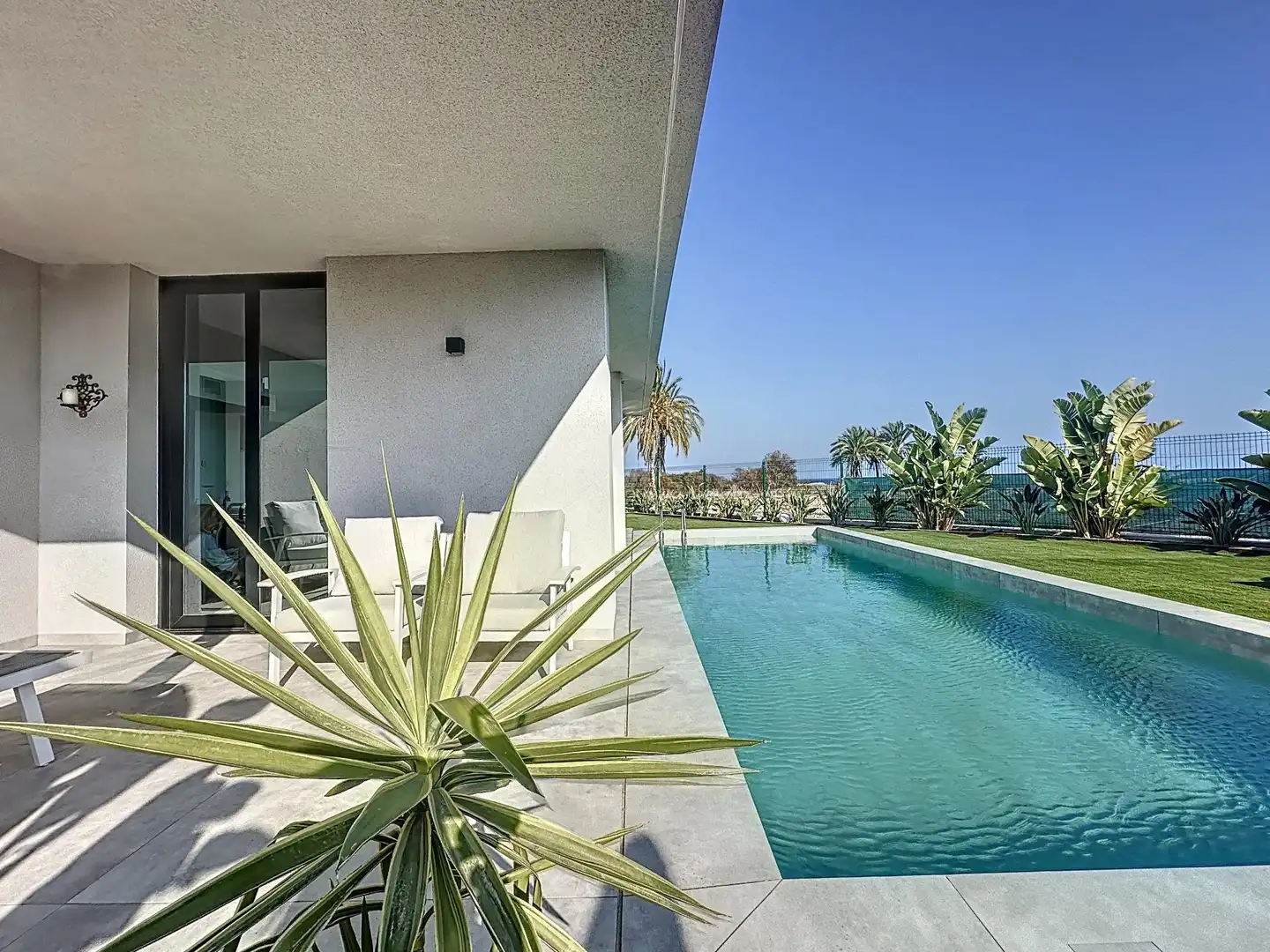 Swimming pool of Houses for sale in Vera  with Air Conditioner, Heating and Private garden