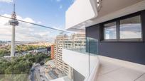 Balcony of Attic for sale in  Madrid Capital  with Terrace, Storage room and Swimming Pool