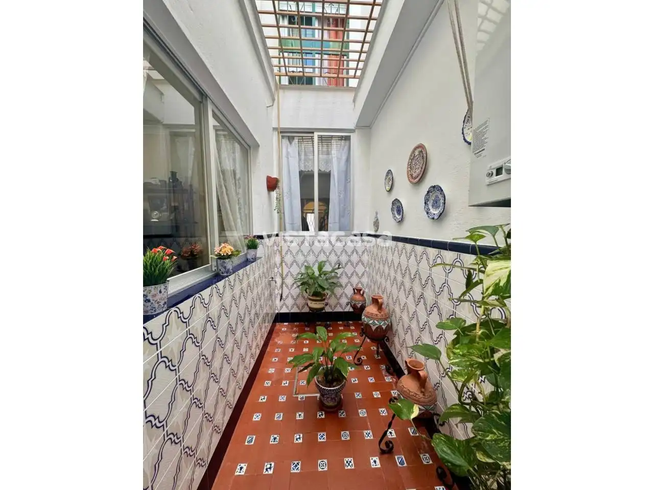 Balcony of Houses for sale in Sevilla  with Air Conditioner, Heating and Terrace