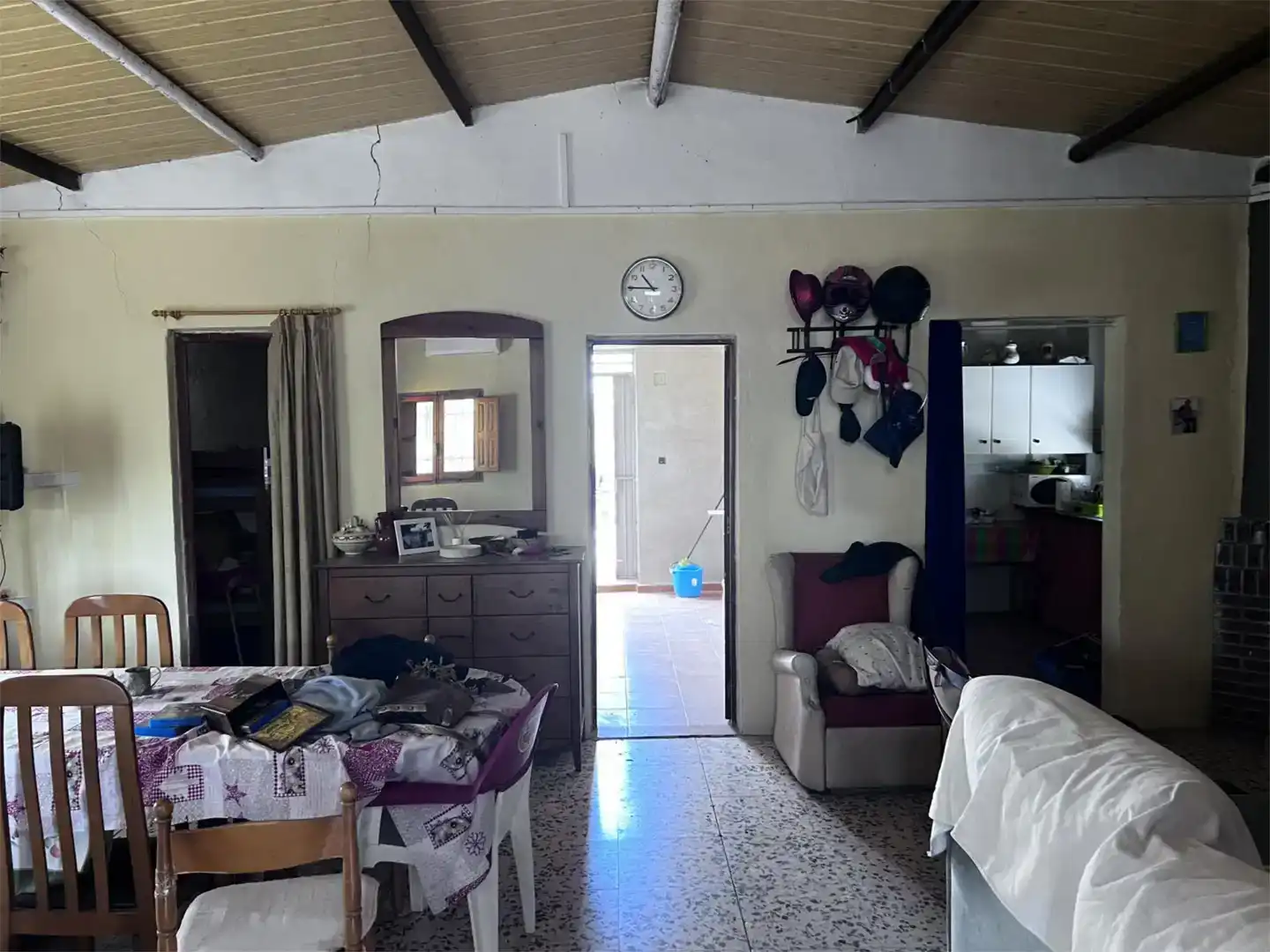 Sala d'estar de Finca rústica en venda en Las Torres de Cotillas, Murcia