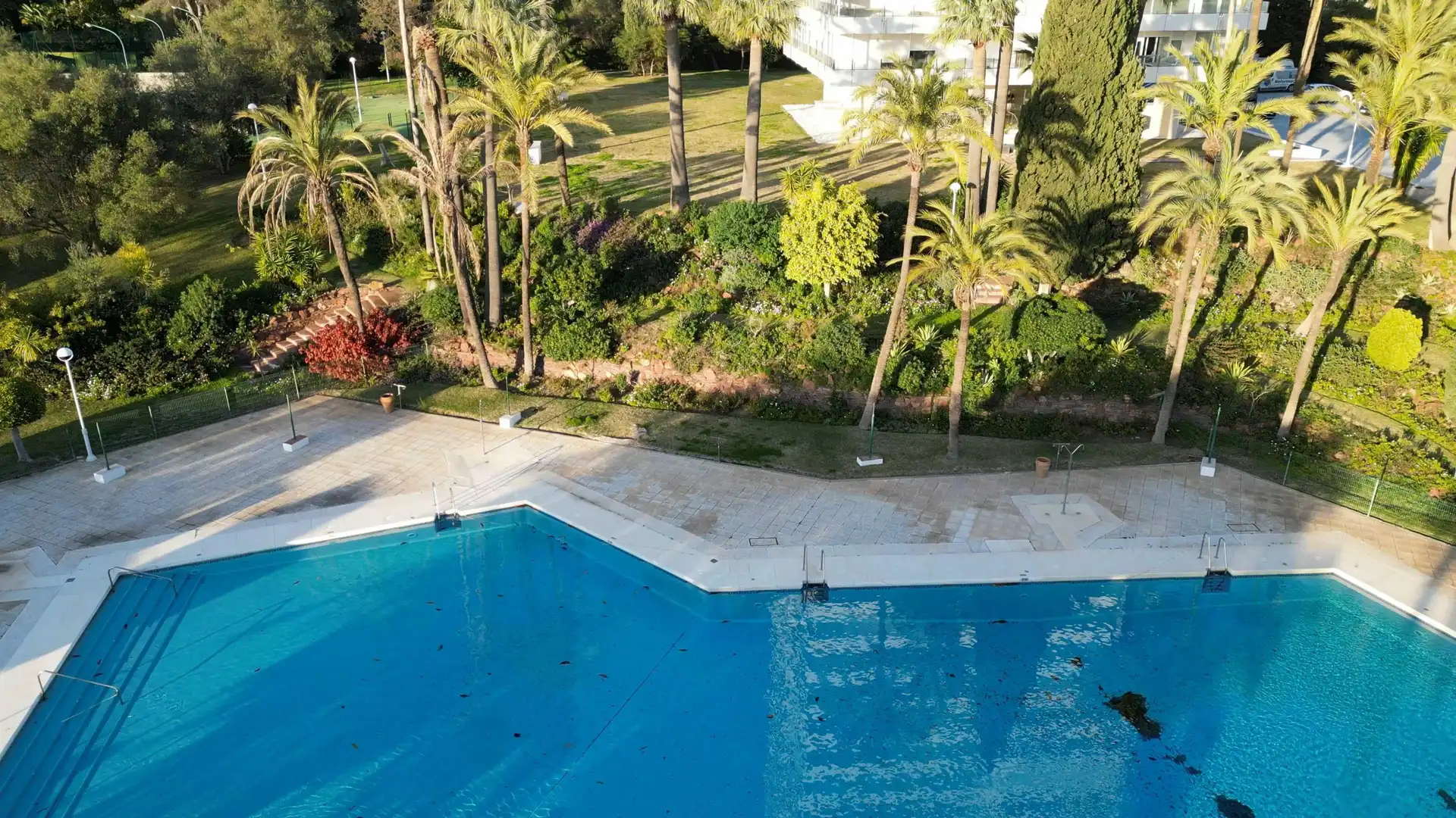 Swimming pool of Apartments for rent in Marbella  with Air Conditioner, Heating and Furnished