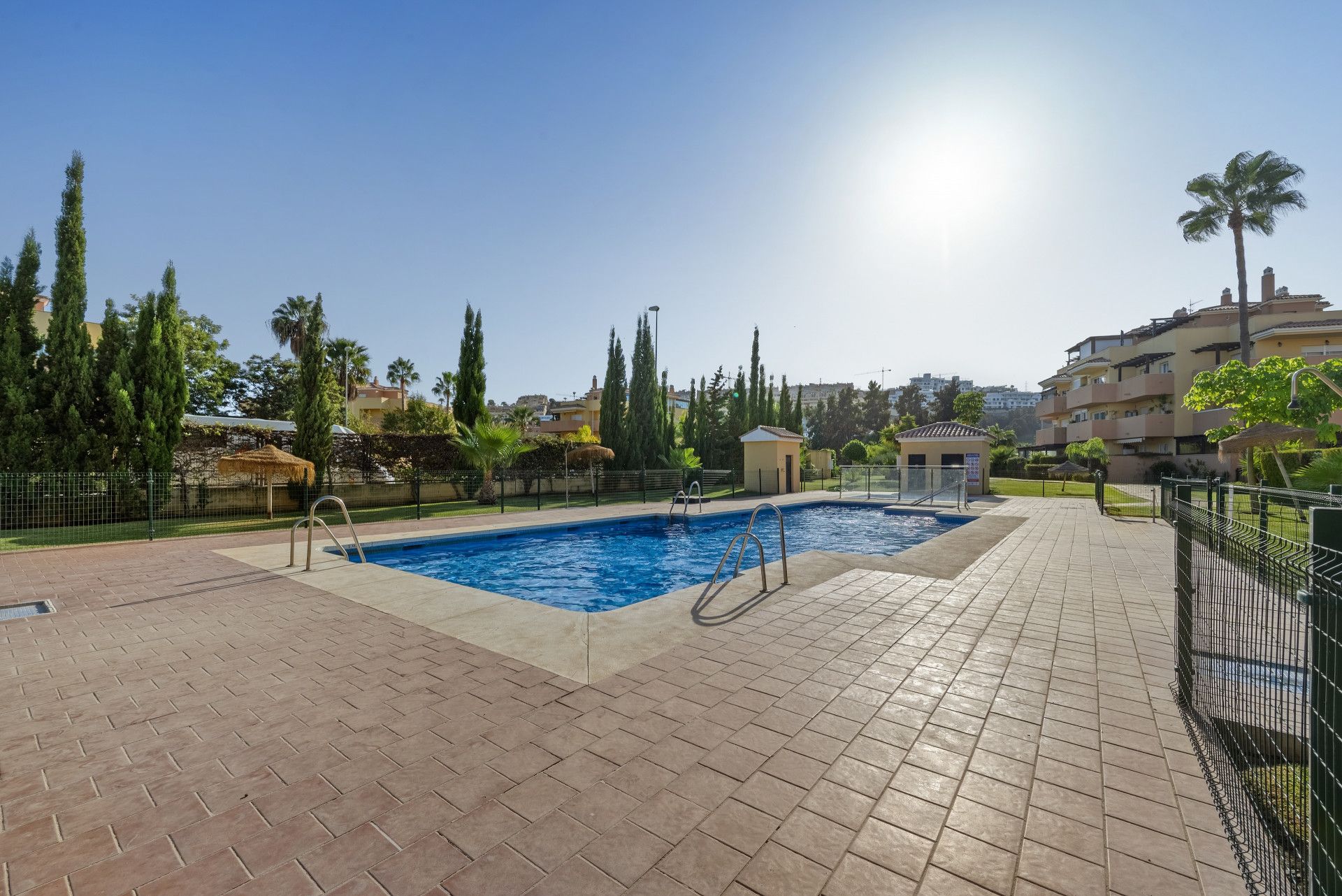 Piscina de Apartamento en venta en Mijas con Aire acondicionado, Terraza y Piscina