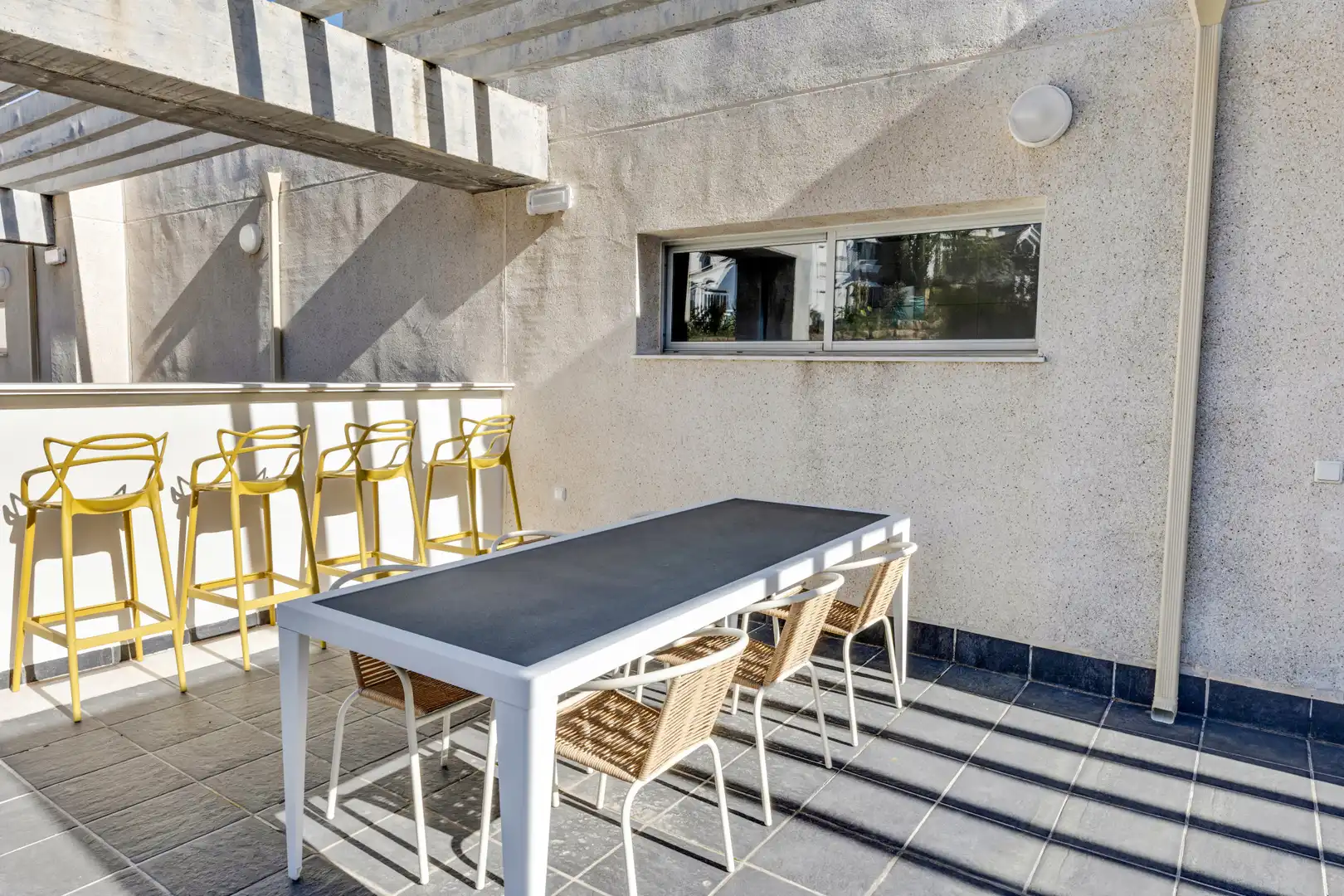 Terrasse von Dachboden zum Verkauf in Mijas mit Klimaanlage, Heizung und Terrasse