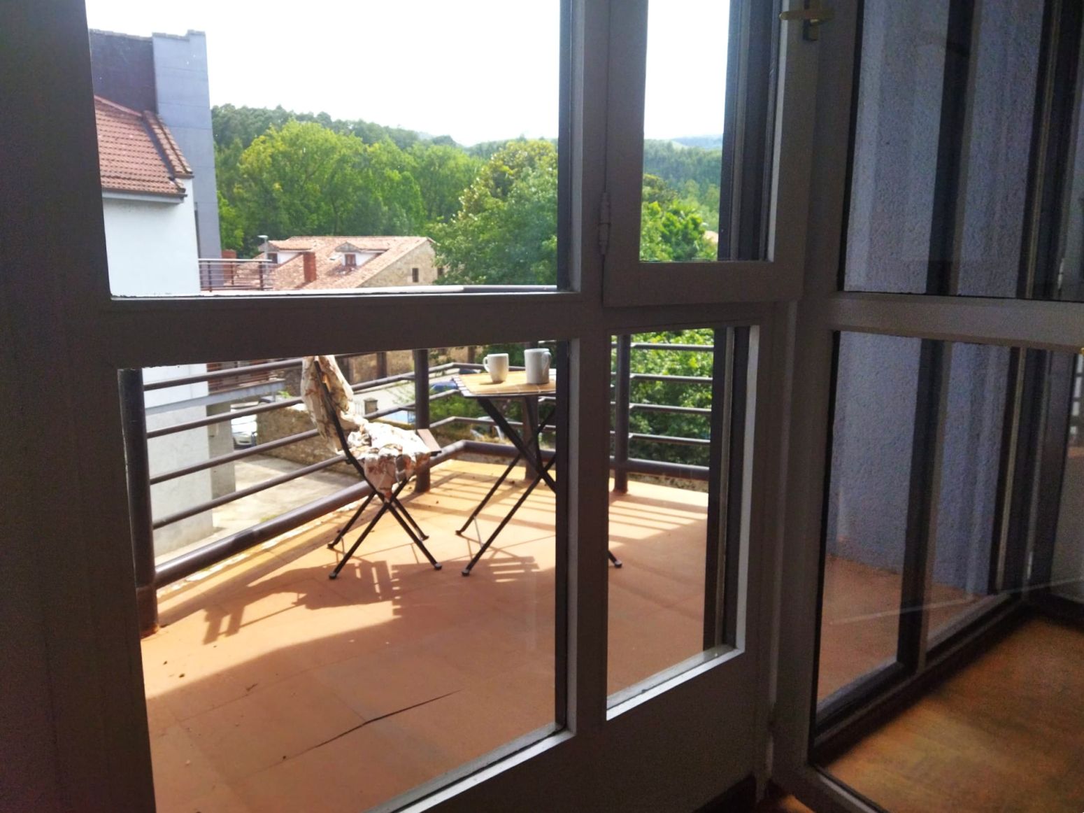 Terrasse von Wohnung zum verkauf in Arenas de Iguña mit Heizung, Parkett und Abstellraum