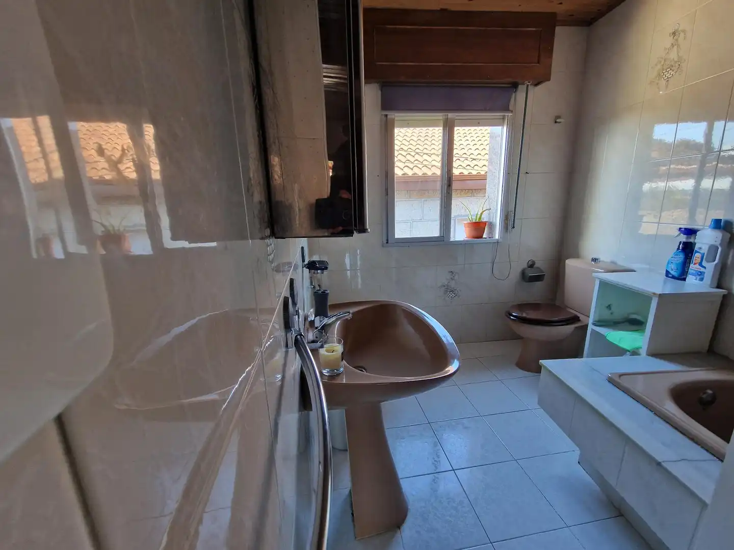 Baño de Casa adosada en venta en Paderne de Allariz con Amueblado, Horno y Lavadora