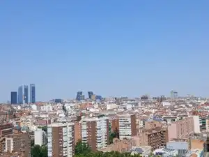 Exterior view of Apartments for rent in Madrid  with Air Conditioner, Heating and Parquet flooring