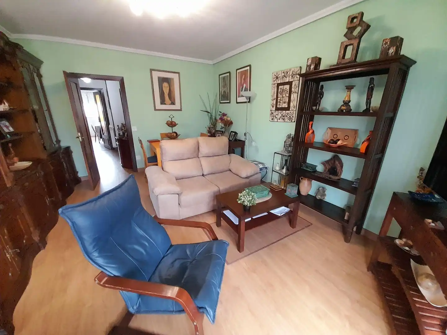 Living room of Flat for sale in Ponferrada  with Heating, Storage room and Balcony
