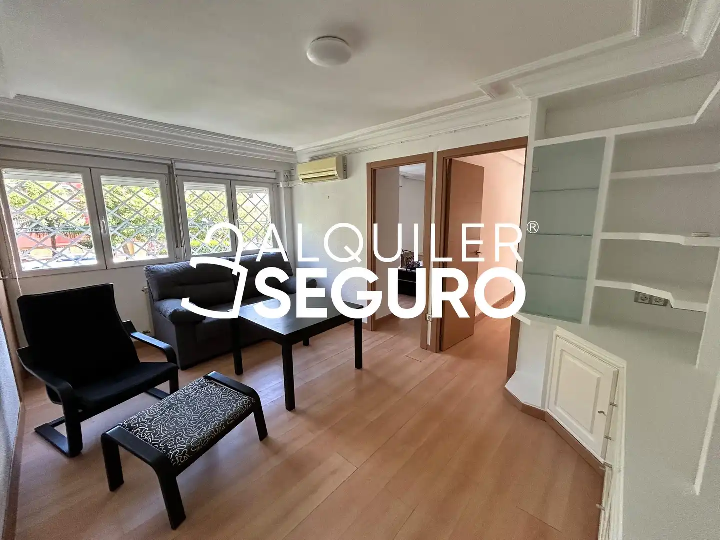 Habitación de Piso de alquiler en Madrid con Aire acondicionado, Calefacción y Amueblado