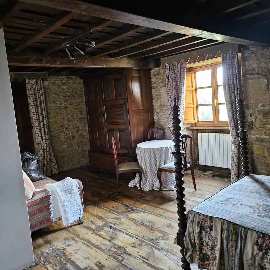 Esszimmer von Country house zum Verkauf in Arzúa mit Klimaanlage, Heizung und Privatgarten