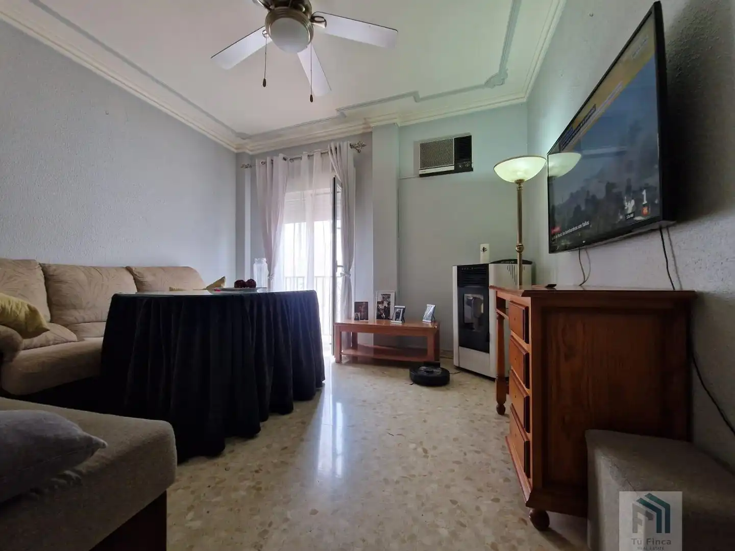 Living room of Flat for sale in Benamejí  with Storage room and Furnished