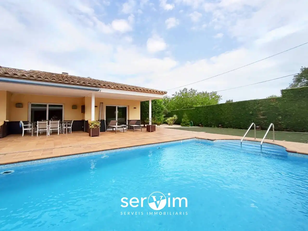 Swimming pool of Houses for sale in Llagostera  with Air Conditioner, Private garden and Terrace