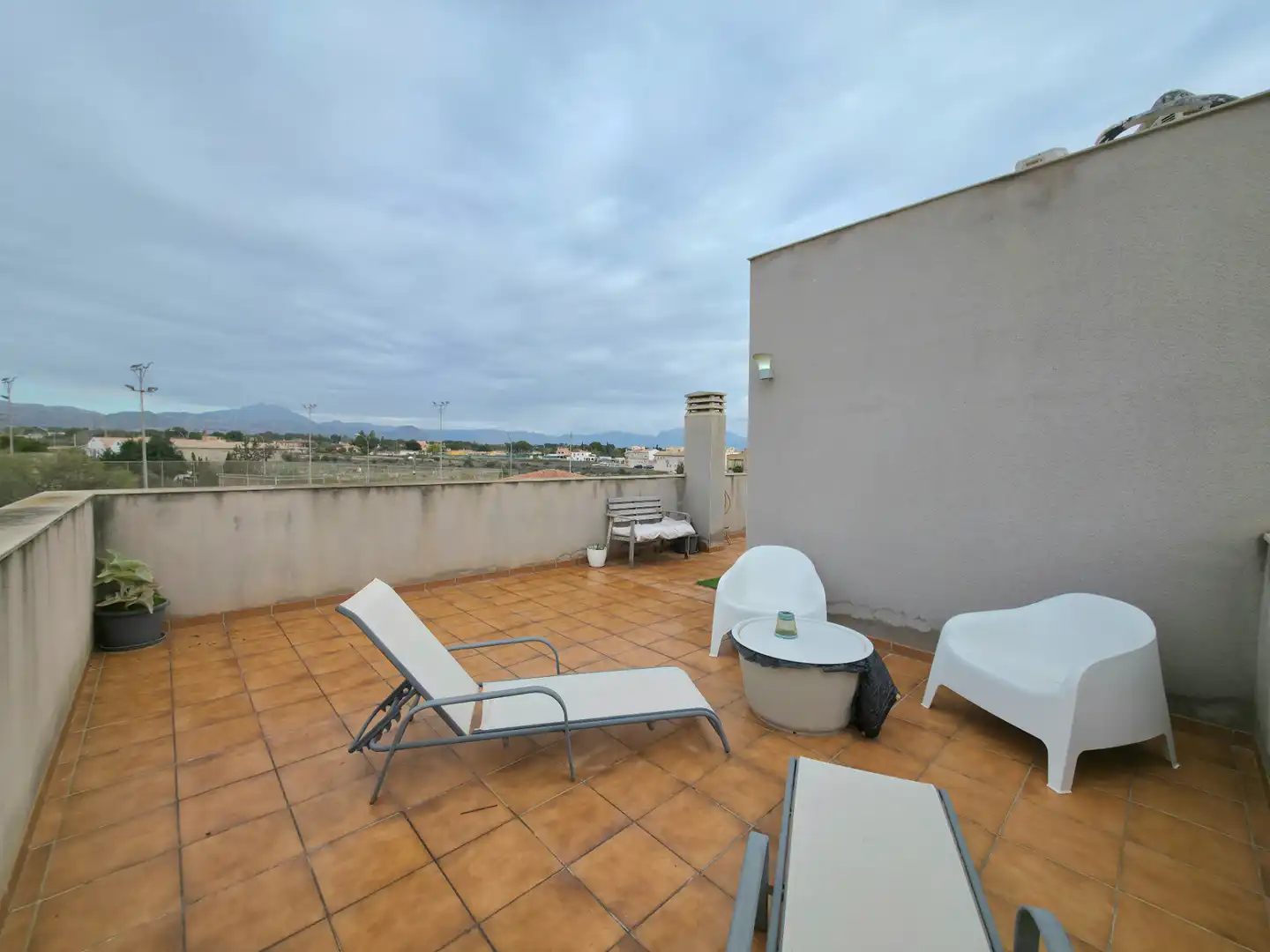 Terrace of Detached homes for sale in San Vicente del Raspeig / Sant Vicent del Raspeig  with Air Conditioner, Heating and Private garden