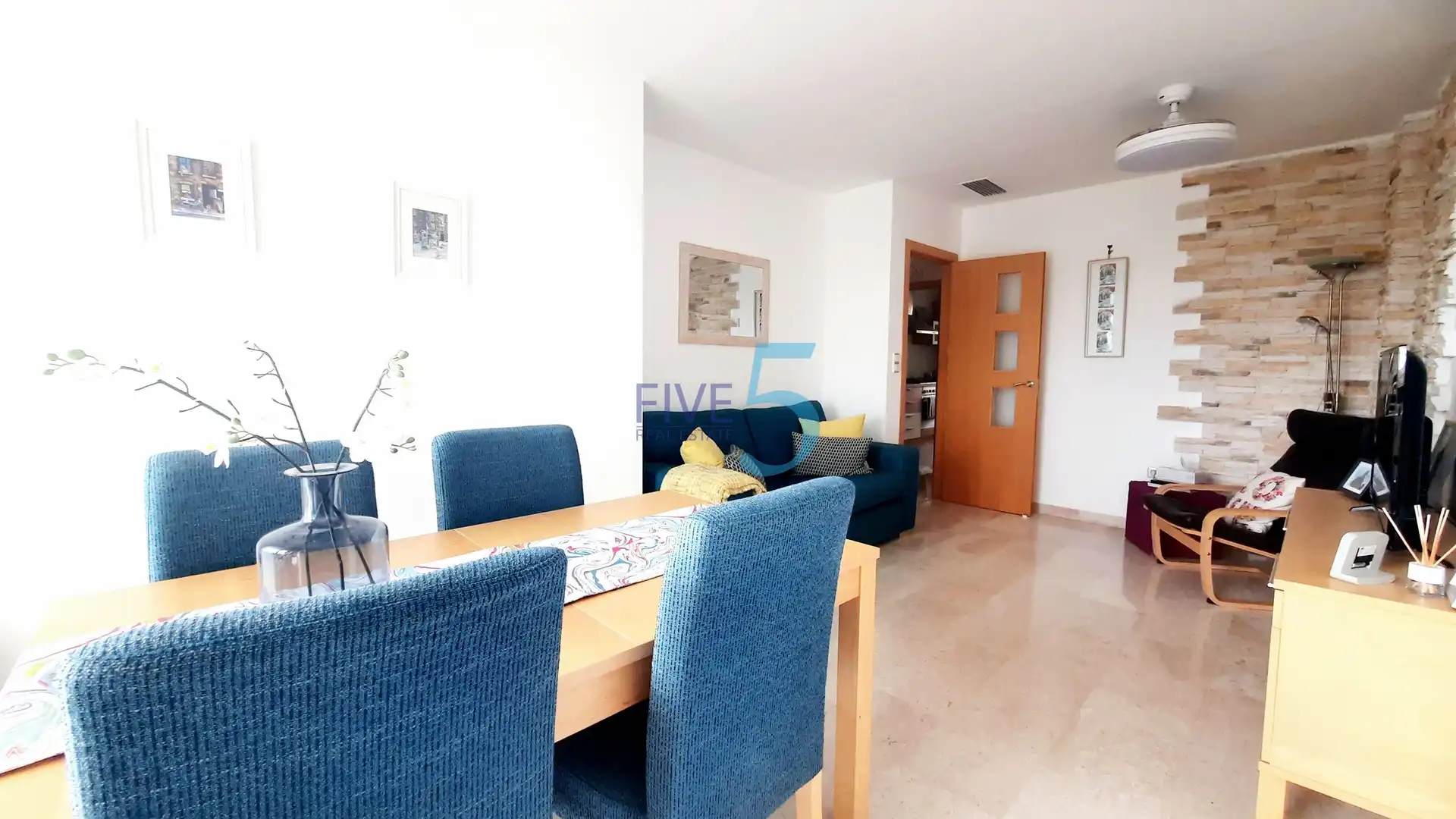 Sala d'estar de Pis en venda en Murcia amb Aire condicionat, Calefacció i Terrassa
