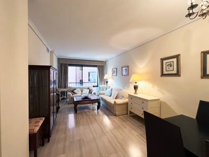 Living room of Flat to rent in  Madrid Capital  with Air Conditioner