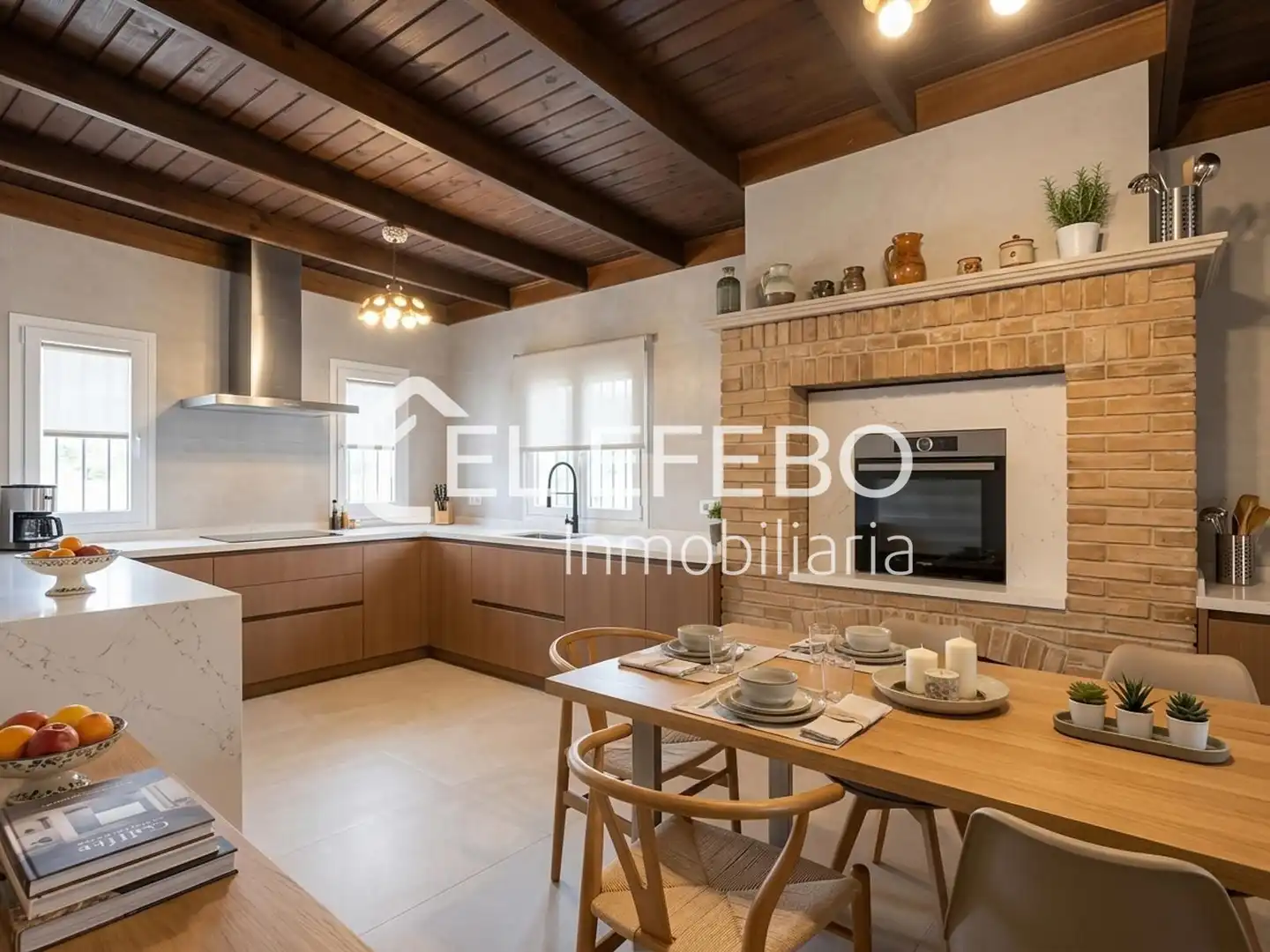 Cocina de Casa o chalet en venta en Antequera con Terraza, Trastero y Piscina