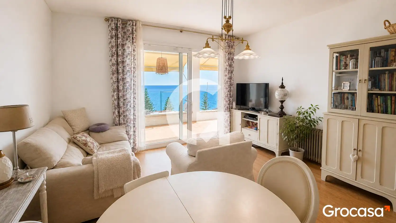 Sala de estar de Casa adosada en venta en Vélez-Málaga con Terraza, Trastero y Amueblado