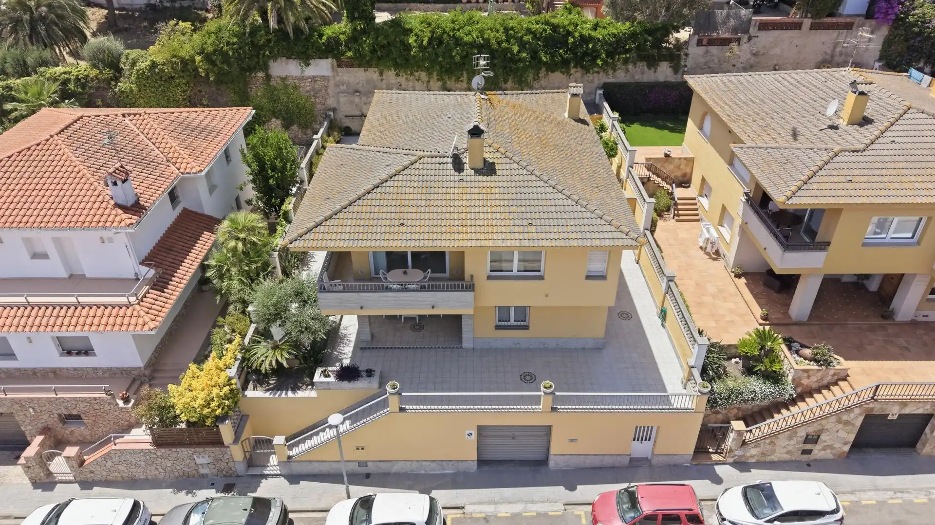 Exterior view of Houses for sale in Blanes  with Private garden