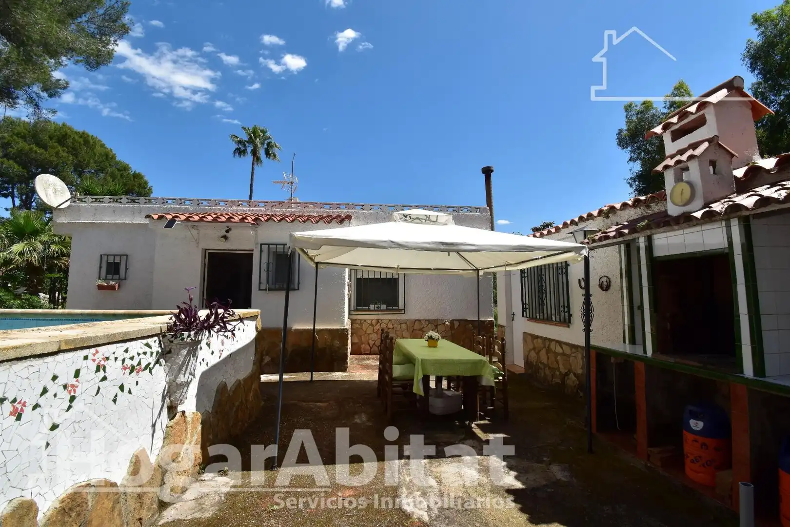 Vista exterior de Casa o chalet en venta en Gandia con Aire acondicionado, Calefacción y Jardín privado