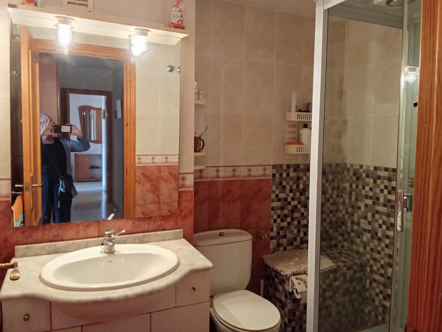 Bany de Apartament en venda en Peñíscola / Peníscola amb Terrassa, Moblat i Forn