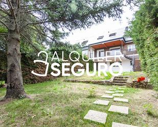 Garden of House or chalet to rent in Collado Mediano