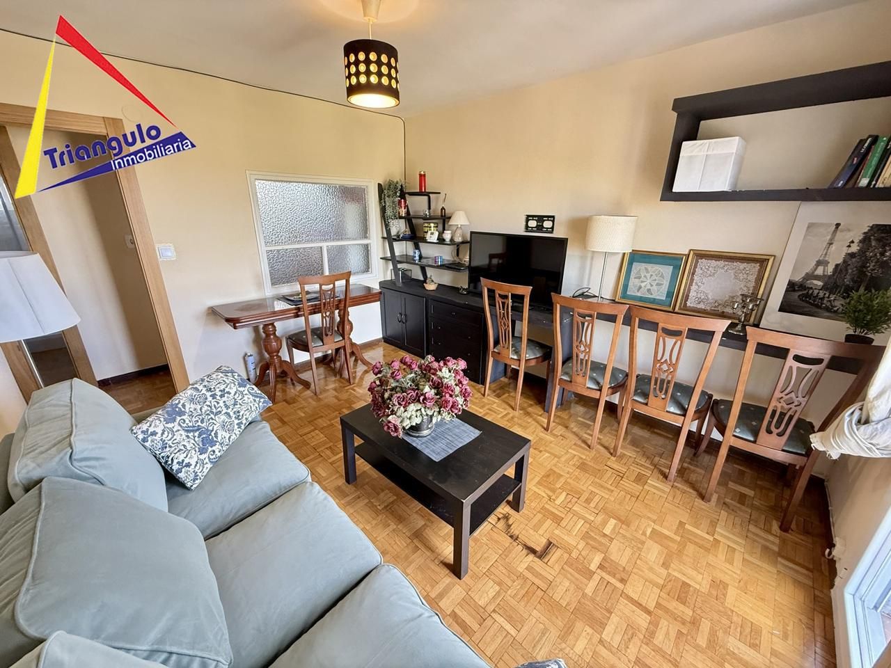 Living room of Flat for sale in Segovia Capital  with Heating and Furnished