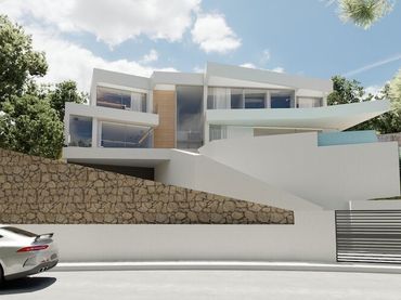 Villa con piscina in vendita a Altea ciudad